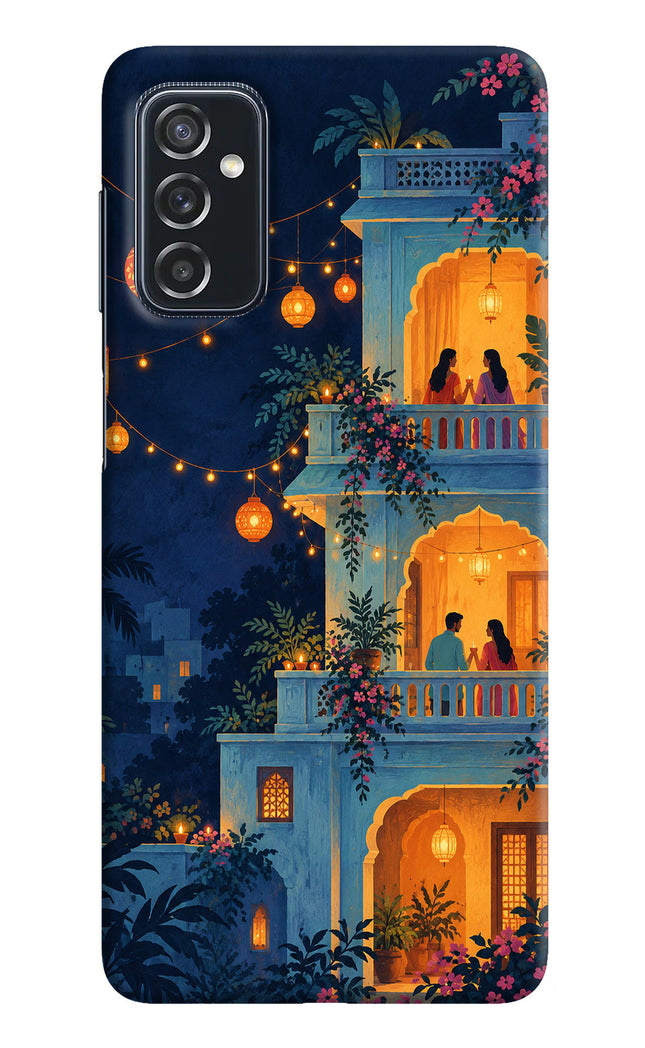 Balcony Glow Samsung M52 5G Hard Case Back Cover by Casekaro