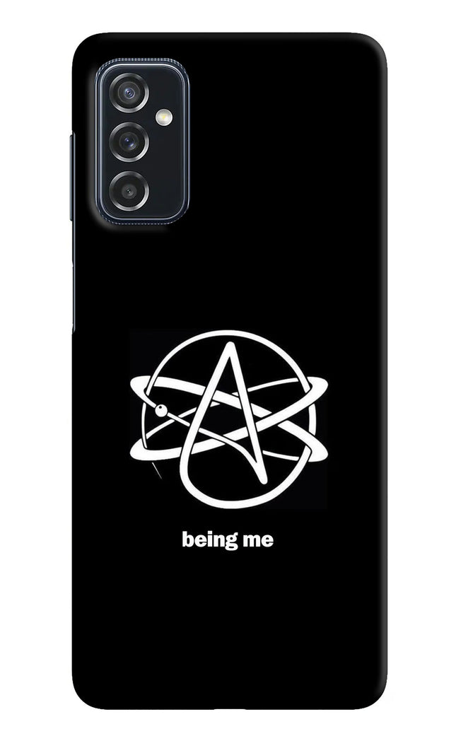 Atheist Symbol Samsung M52 5G Hard Case Back Cover by Casekaro