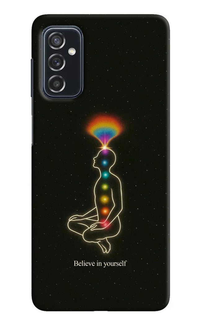 Believe in yourself Samsung M52 5G Hard Case Back Cover by Casekaro
