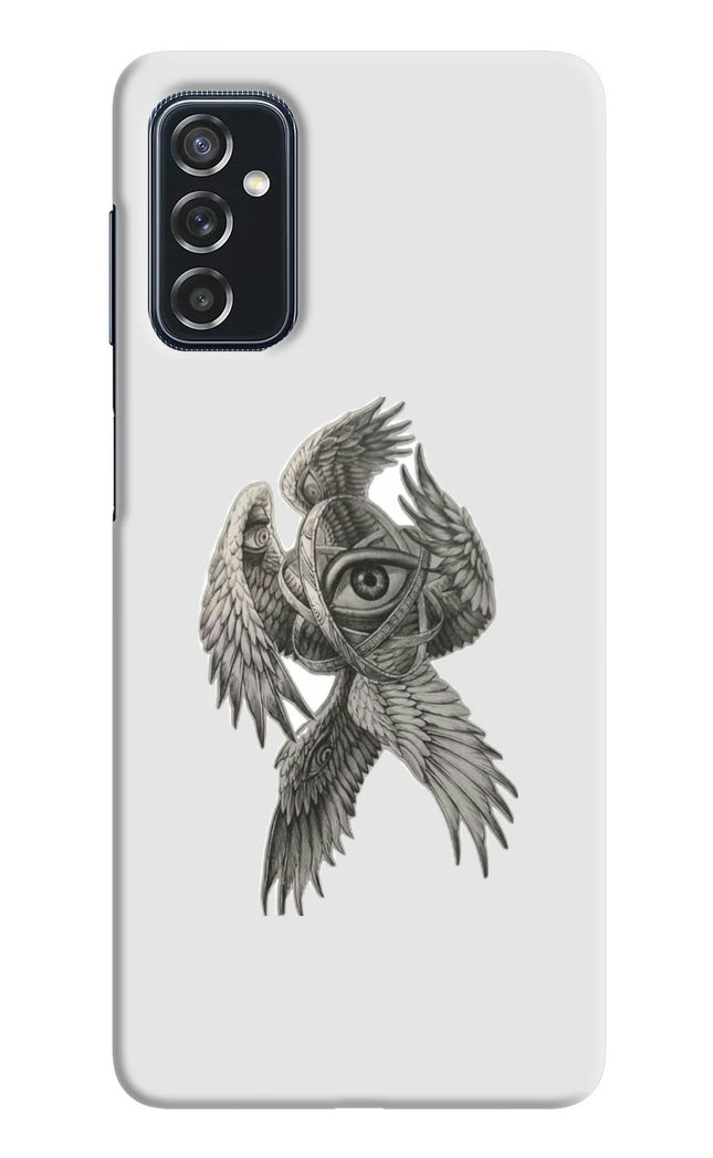 Accurate Angel Samsung M52 5G Hard Case Back Cover by Casekaro