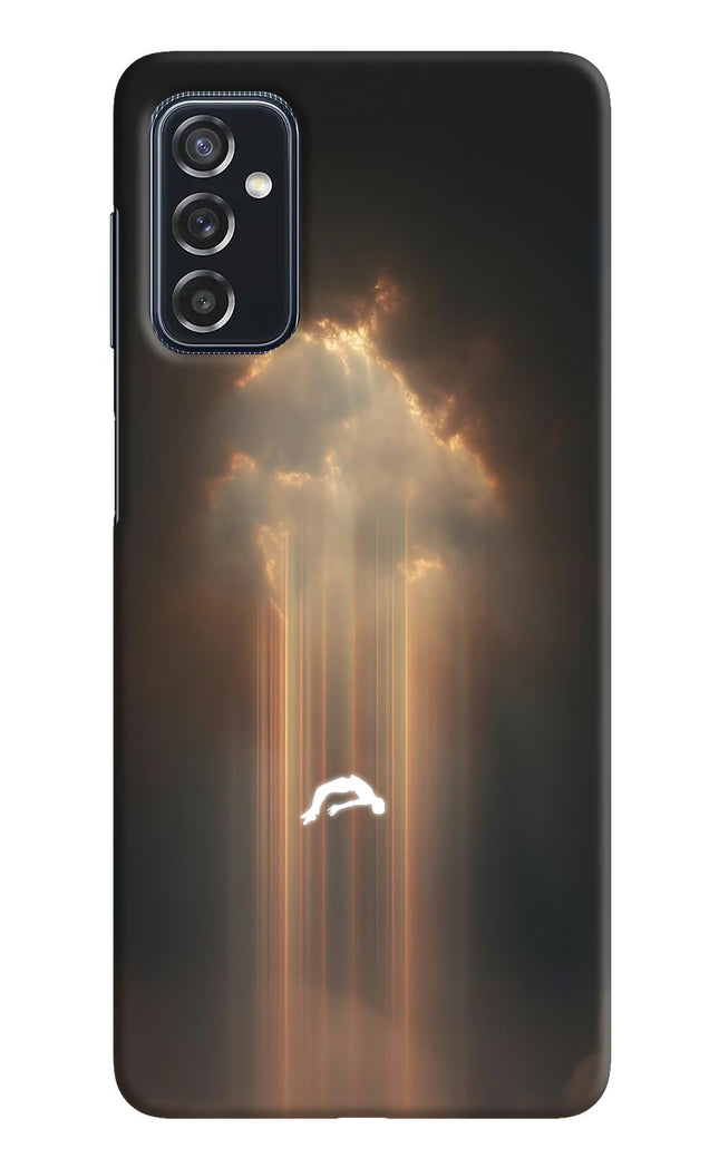Heavenly Beam Samsung M52 5G Hard Case Back Cover by Casekaro