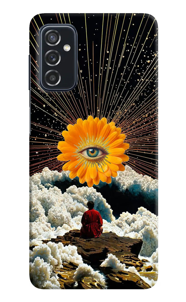 Cosmic Flower Samsung M52 5G Hard Case Back Cover by Casekaro
