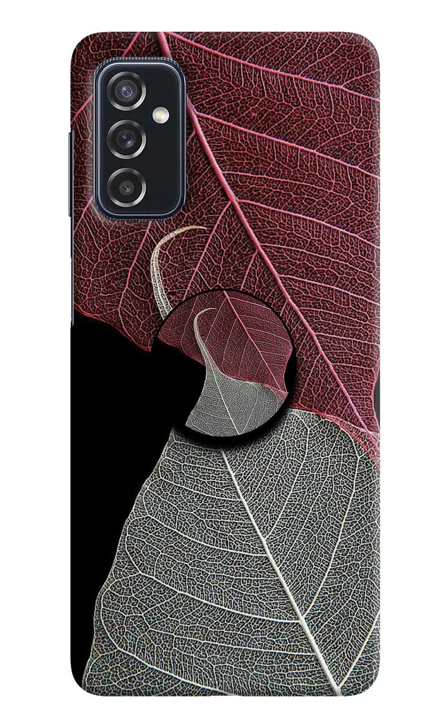 Leaf Pattern Samsung M52 5G Pop Case by Casekaro