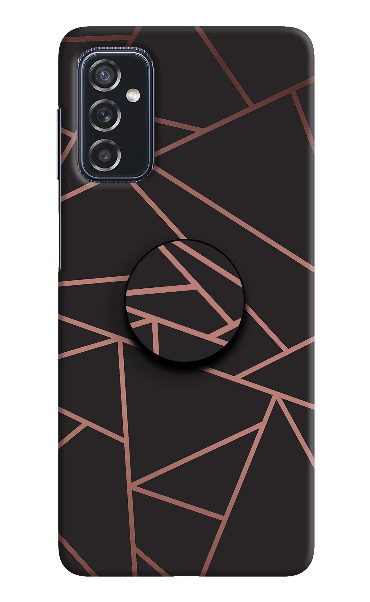 Geometric Pattern Samsung M52 5G Pop Case by Casekaro