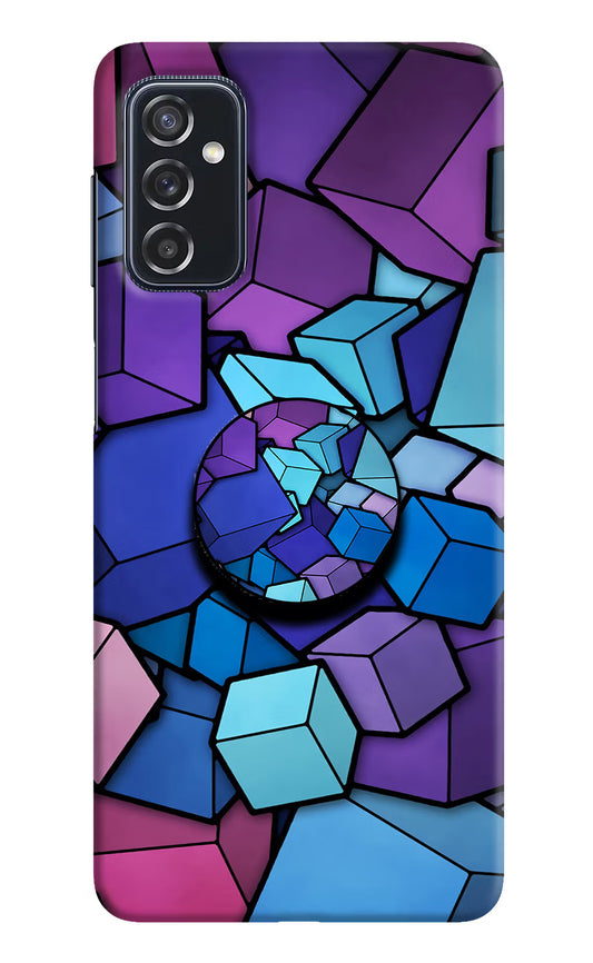 Cubic Abstract Samsung M52 5G Pop Case by Casekaro