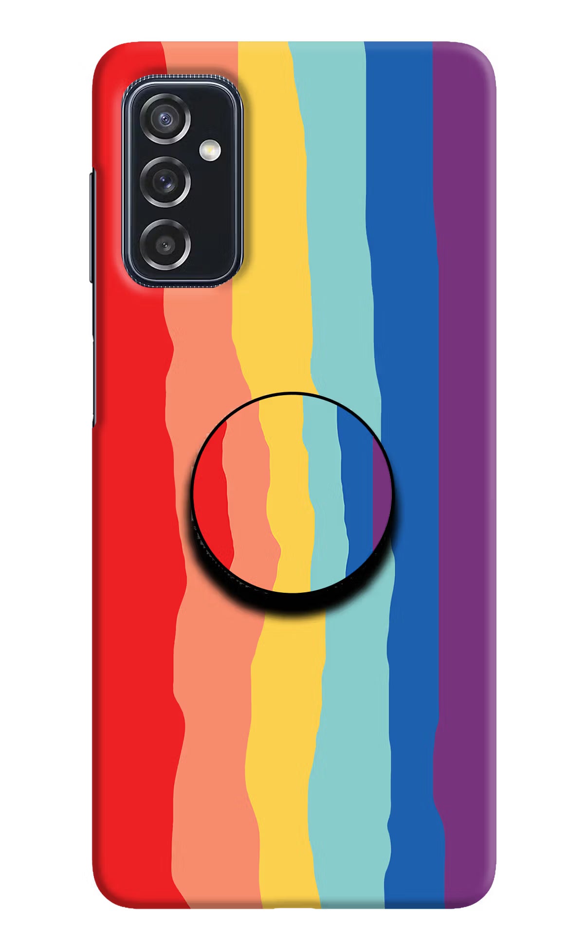 Rainbow Samsung M52 5G Pop Case by Casekaro