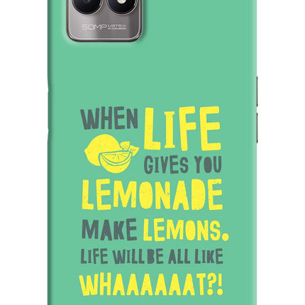Quote Realme 8i Back Cover