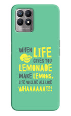 Quote Realme 8i Back Cover