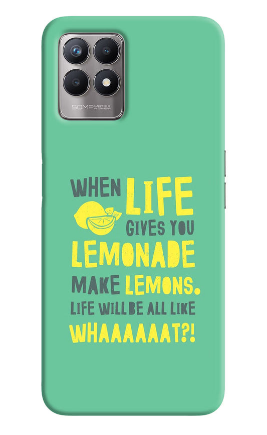 Quote Realme 8i Back Cover