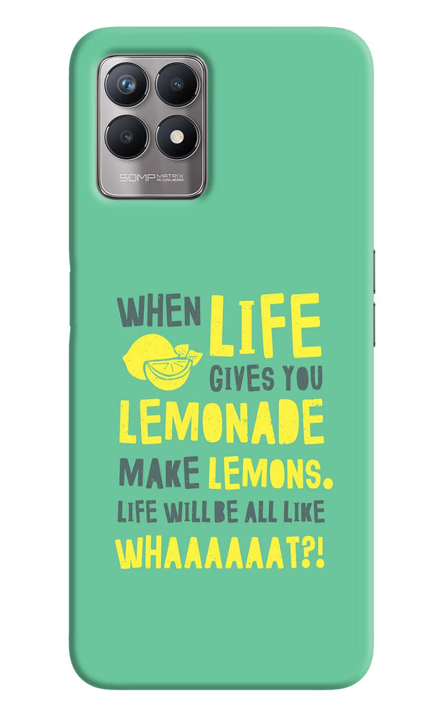 Quote Realme 8i Back Cover