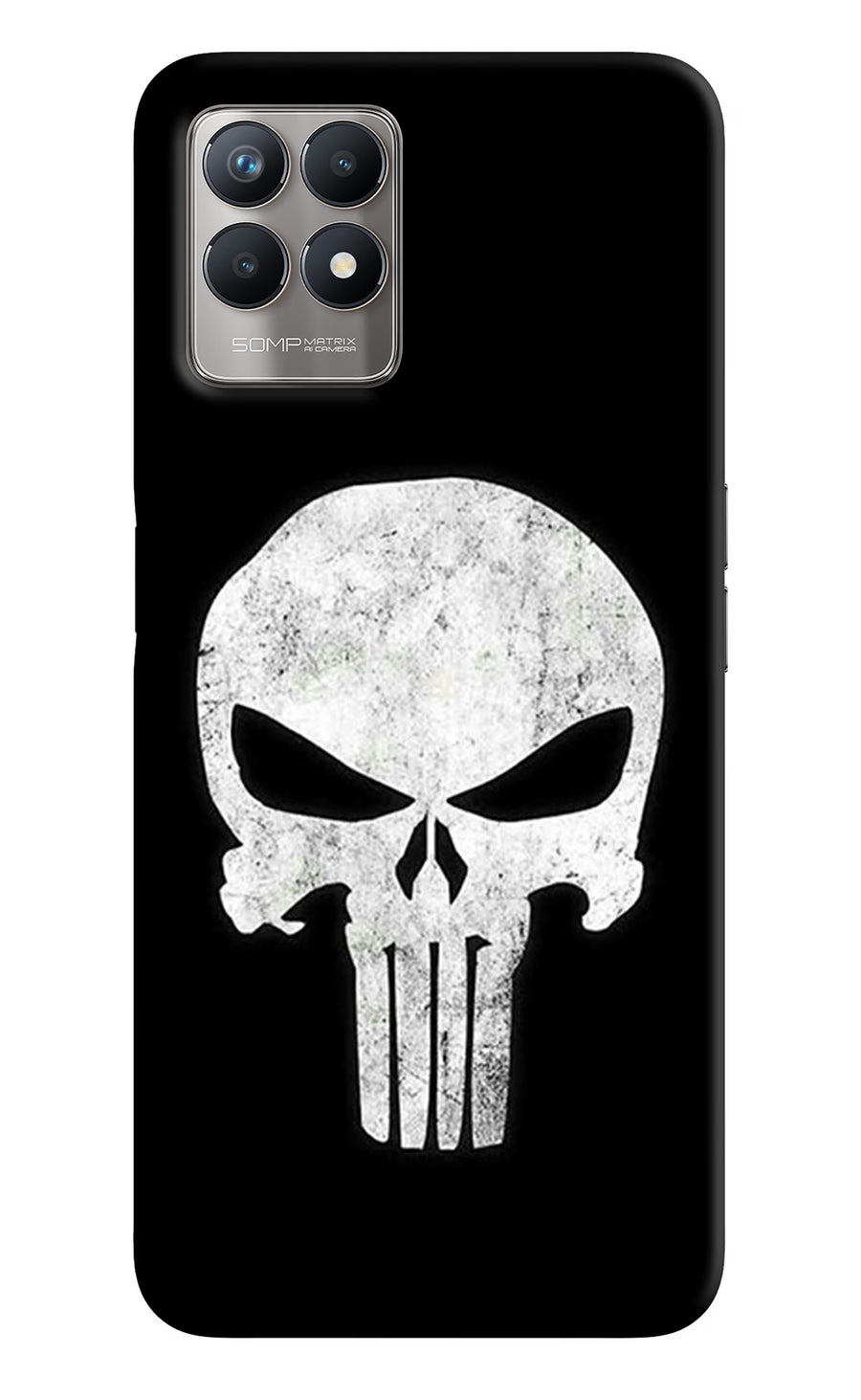 Punisher Skull Realme 8i Back Cover, Hard case
