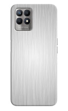 Wooden Grey Texture Realme 8i Hard Case Back Cover by Casekaro