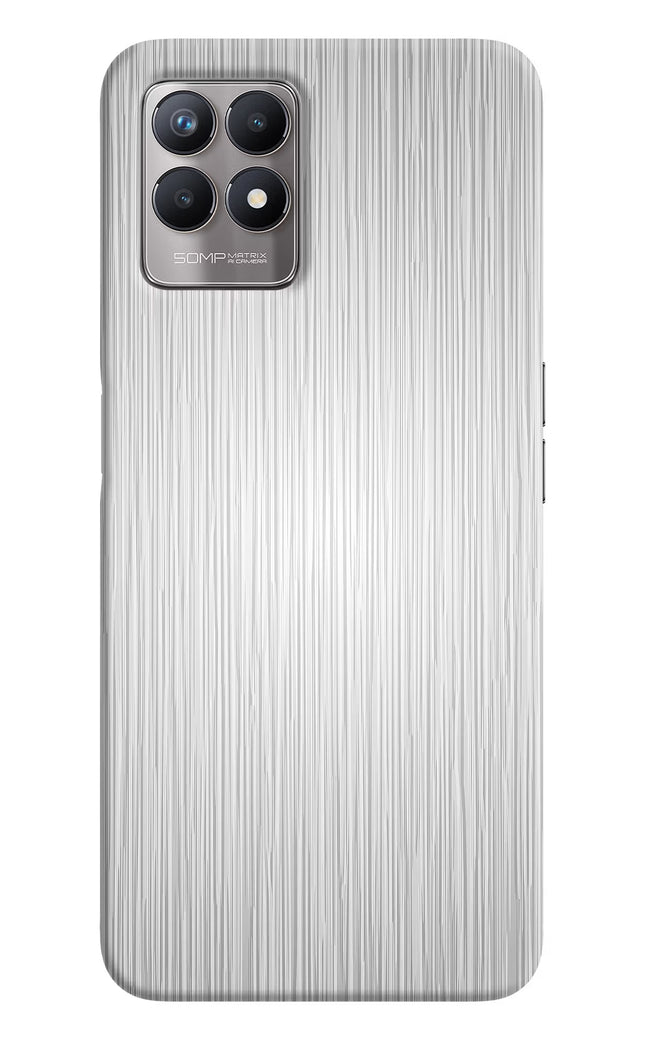 Wooden Grey Texture Realme 8i Back Cover