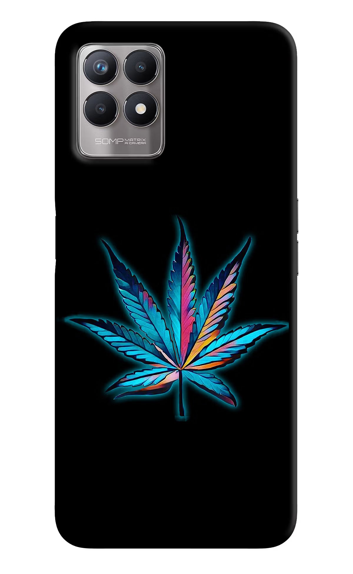 Weed Realme 8i Back Cover