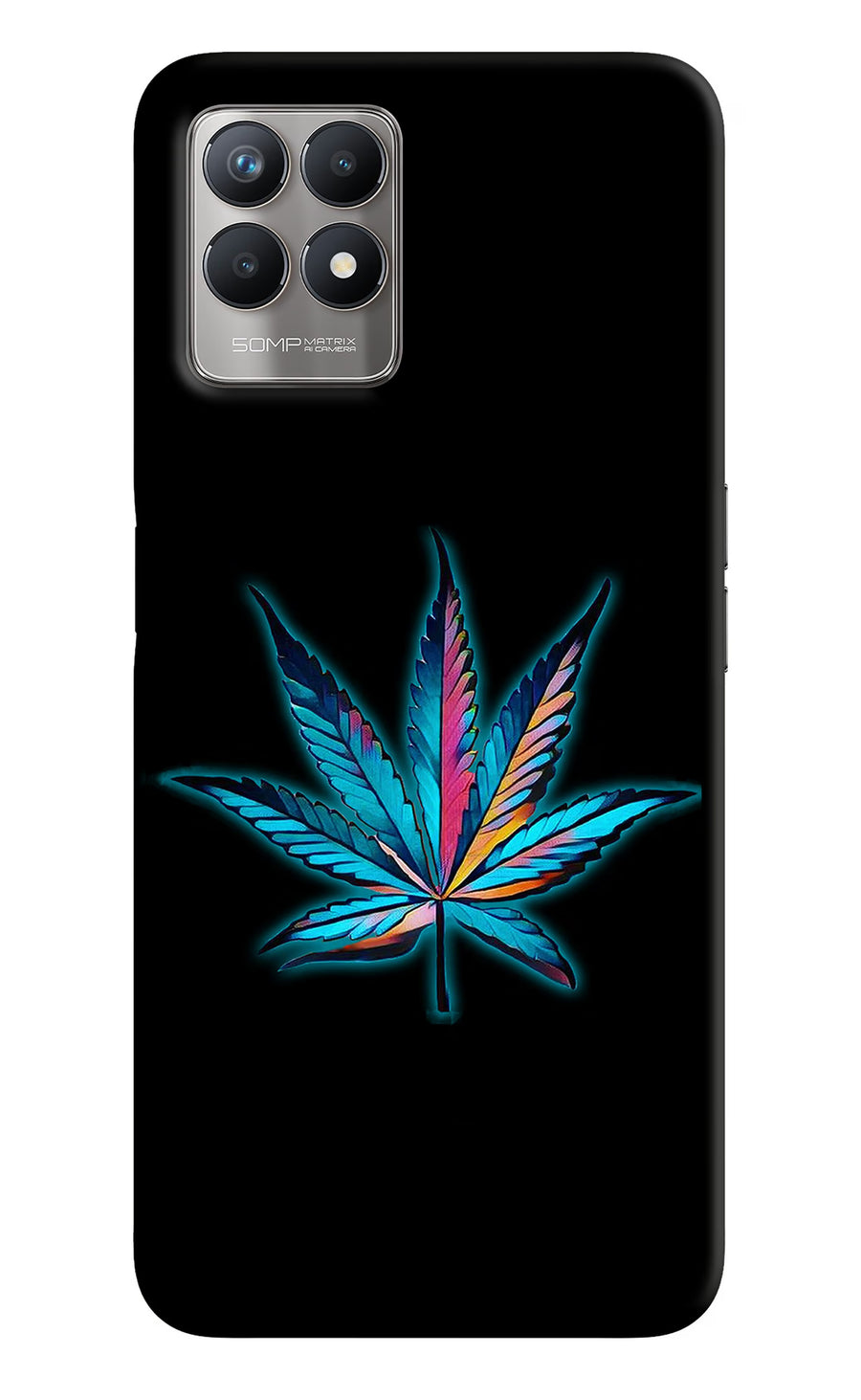 Weed Realme 8i Back Cover, Hard case