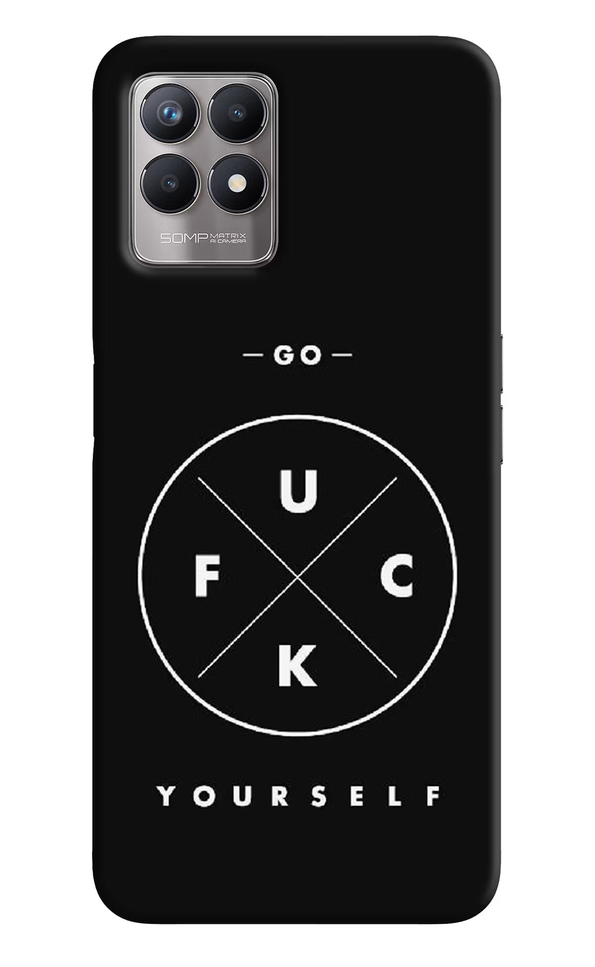 Go Fuck Yourself Realme 8i Back Cover