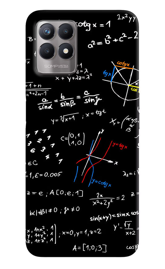 Mathematics Formula Realme 8i Back Cover