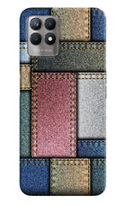 Multicolor Jeans Realme 8i Hard Case Back Cover by Casekaro
