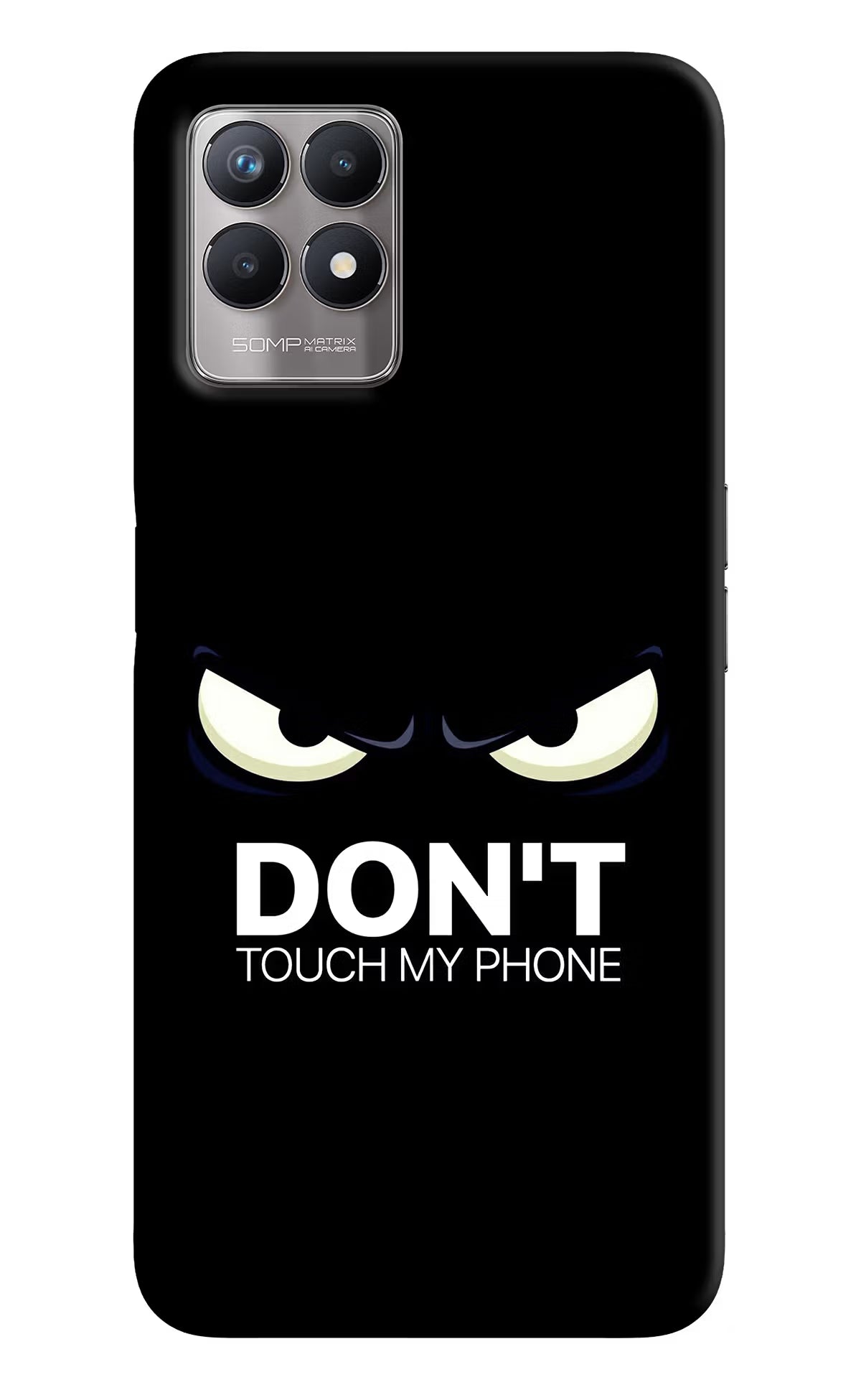 Don'T Touch My Phone Realme 8i Back Cover