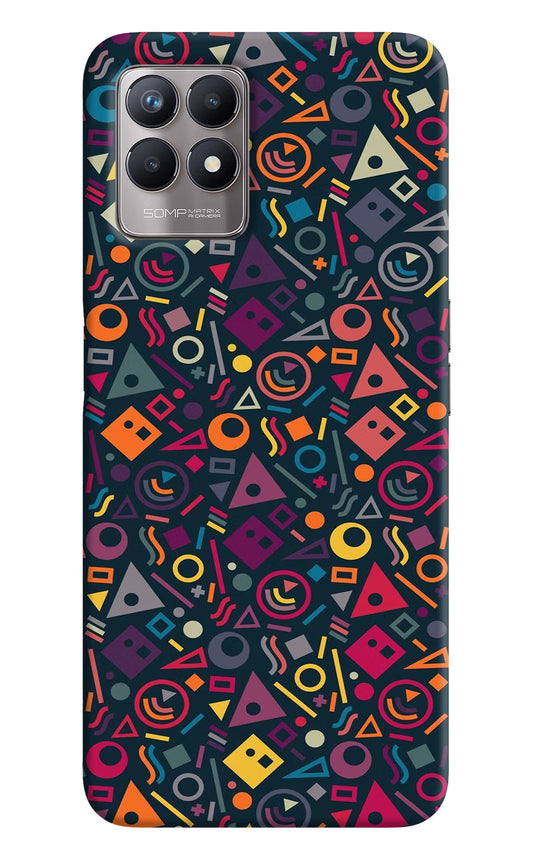Geometric Abstract Realme 8i Back Cover
