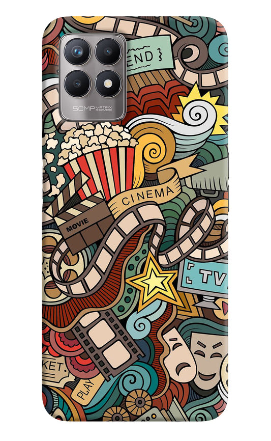 Cinema Abstract Realme 8i Back Cover