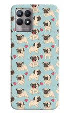 Pug Dog Realme 8i Back Cover