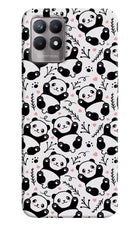 Cute Panda Realme 8i Back Cover