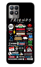 FRIENDS Realme 8i Hard Case Back Cover by Casekaro