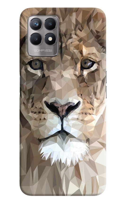 Lion Art Realme 8i Back Cover