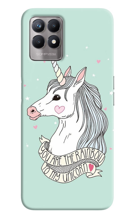 Unicorn Wallpaper Realme 8i Back Cover