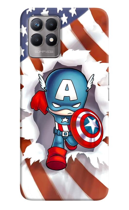 Captain America Realme 8i Back Cover