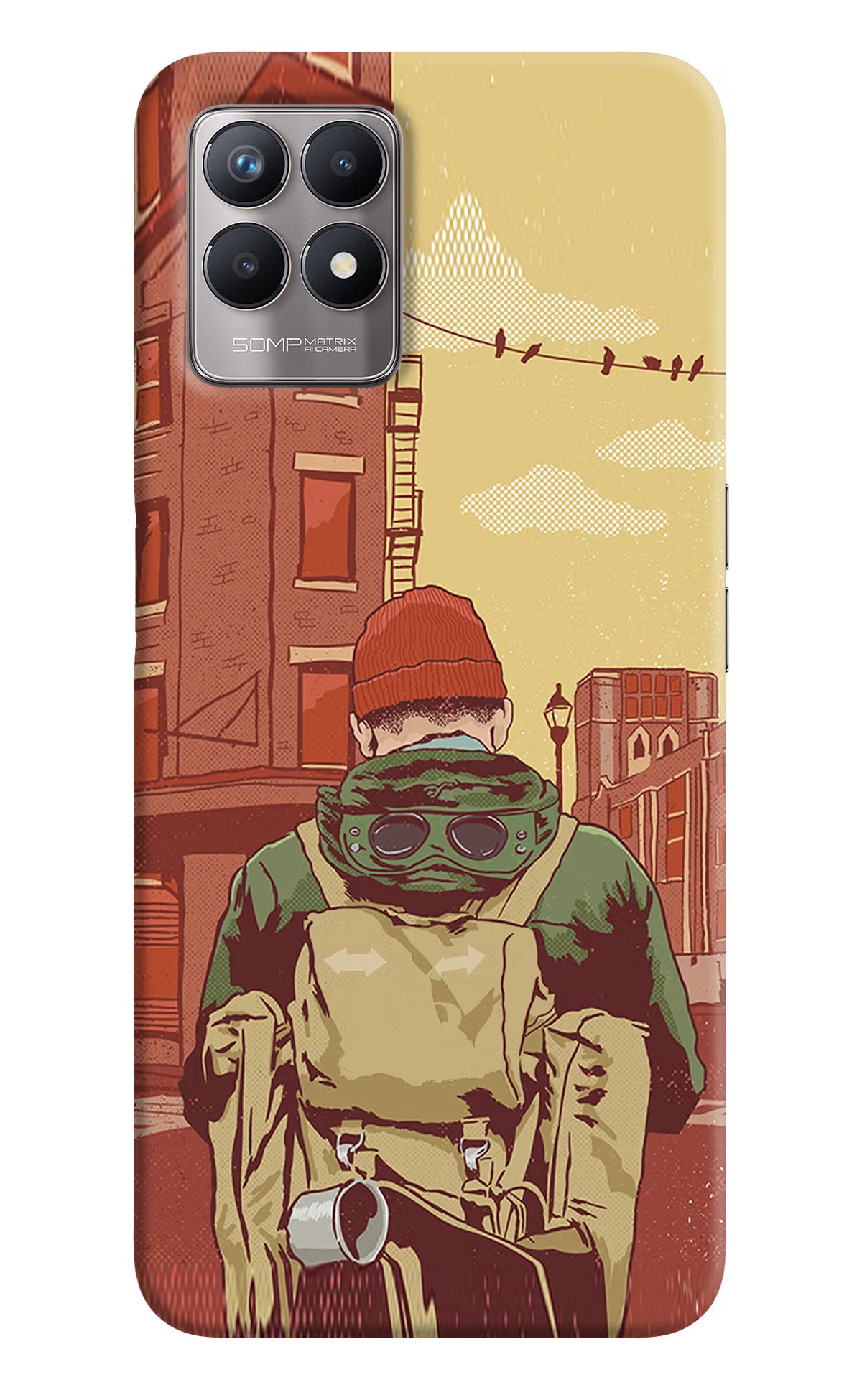 Adventurous Realme 8i Back Cover