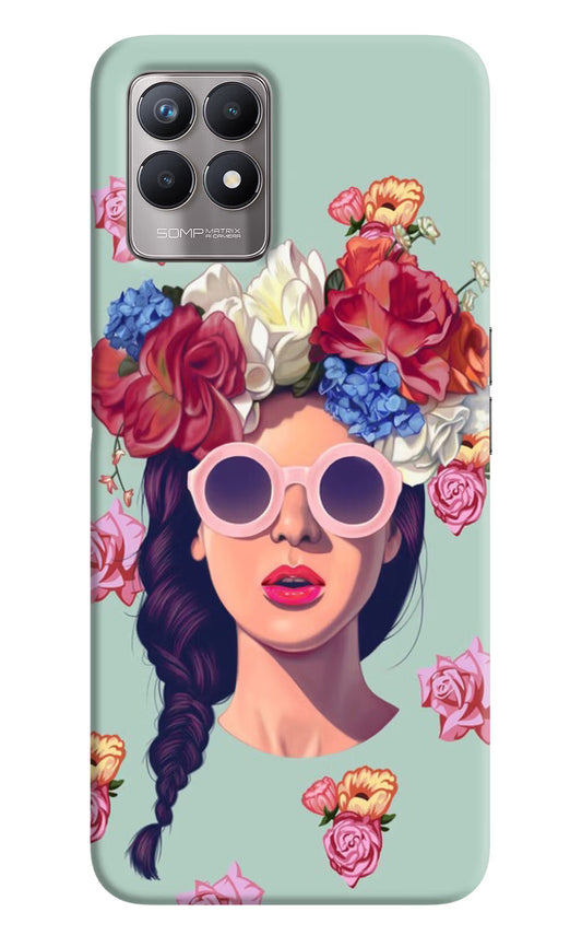 Pretty Girl Realme 8i Back Cover