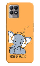High On Music Realme 8i Back Cover