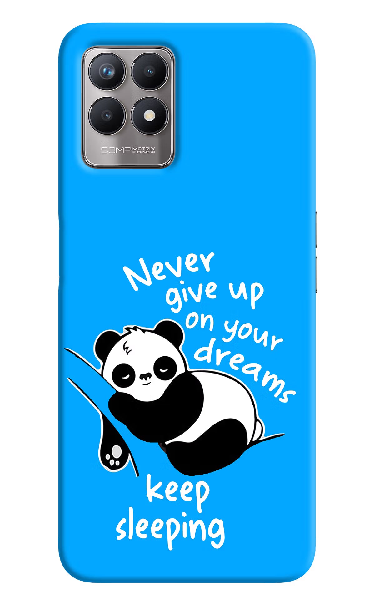 Keep Sleeping Realme 8i Back Cover