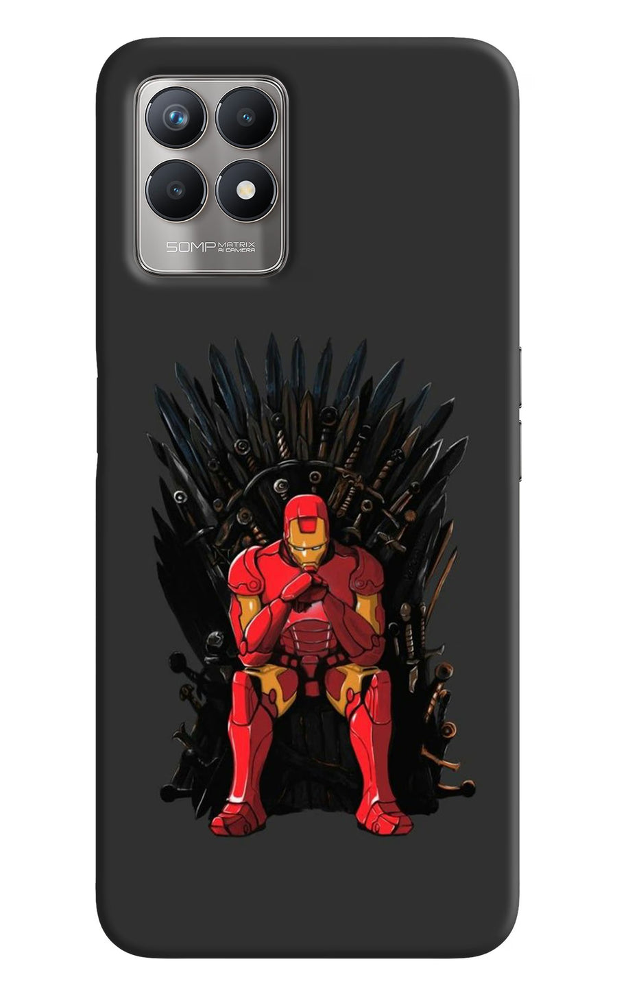 Ironman Throne Realme 8i Back Cover, Hard case