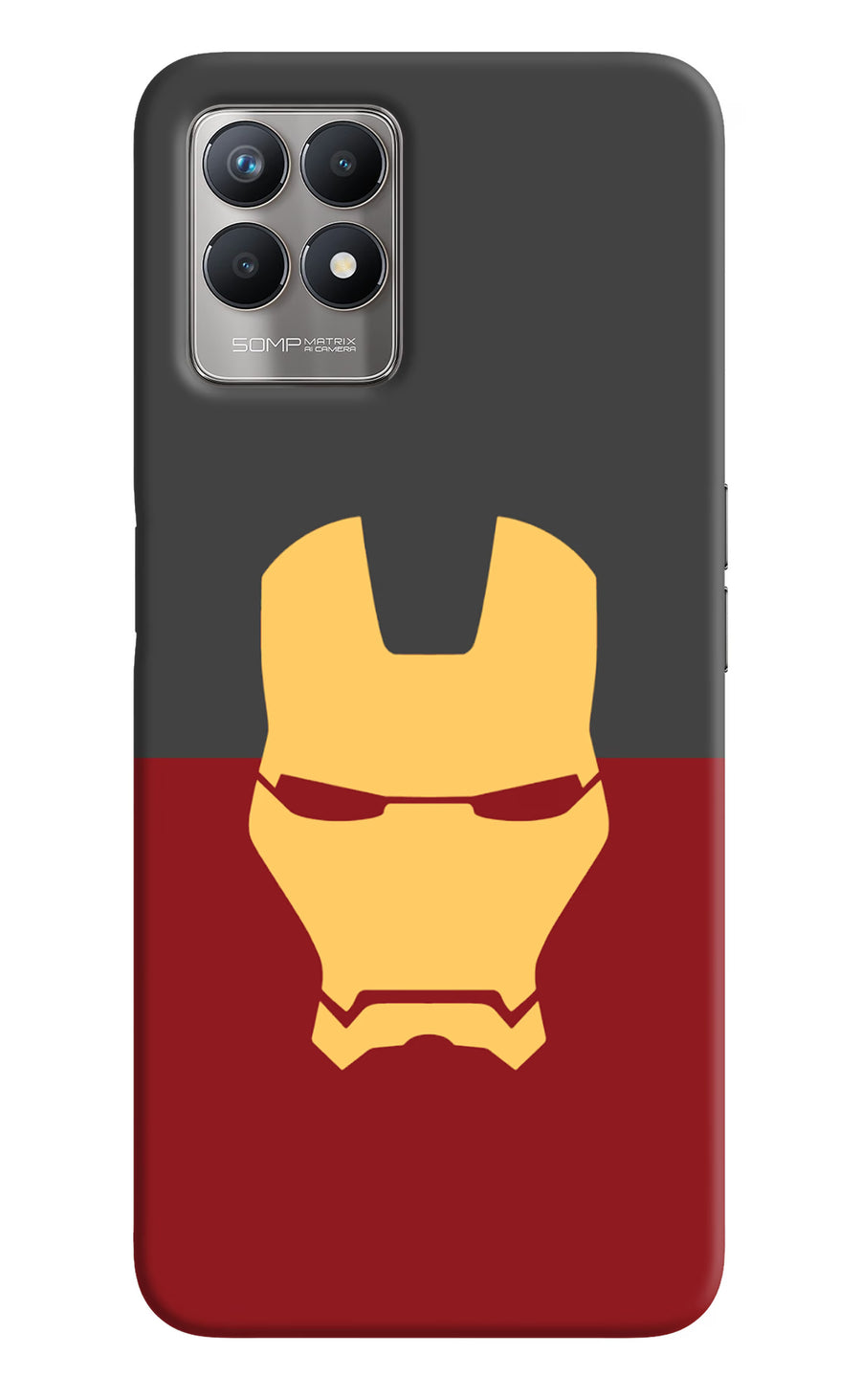 Ironman Realme 8i Back Cover, Hard case