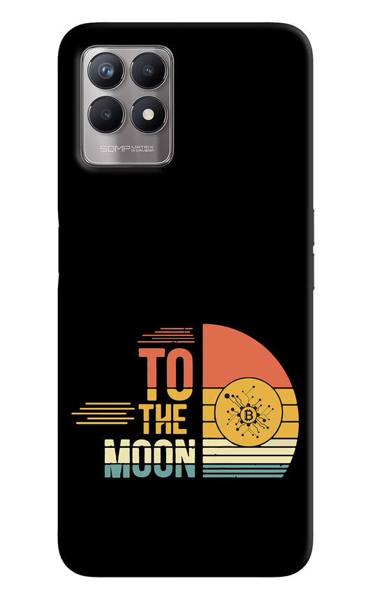 To the Moon Realme 8i Back Cover