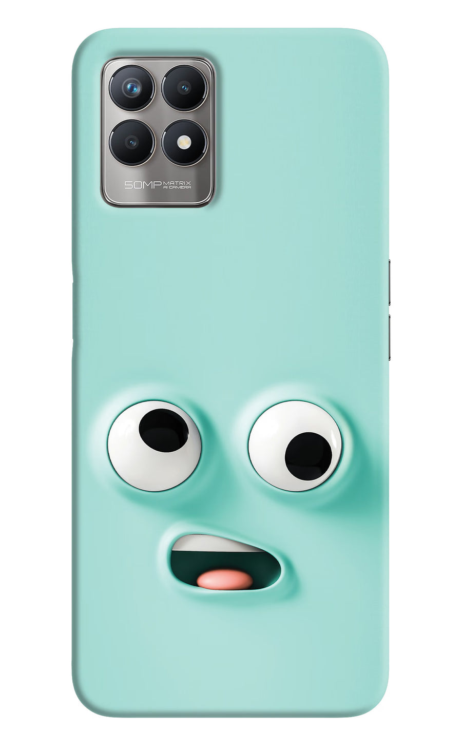 Funny Cartoon Realme 8i Back Cover, Hard case