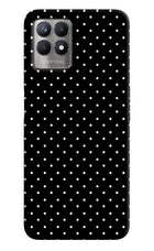 White Dots Realme 8i Hard Case Back Cover by Casekaro