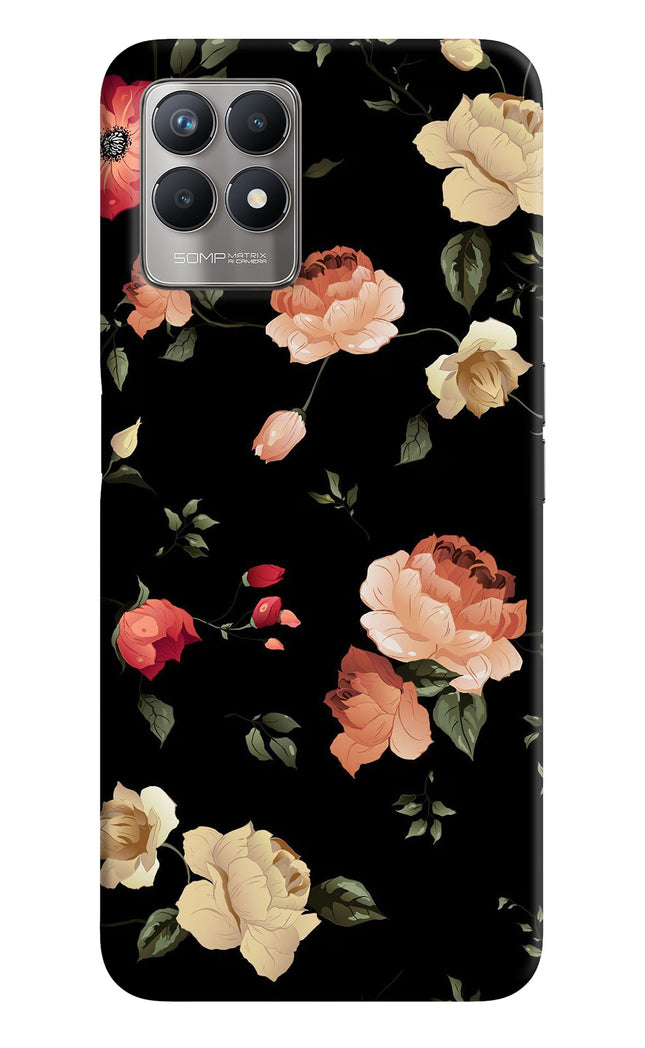 Flowers Realme 8i Hard Case Back Cover by Casekaro