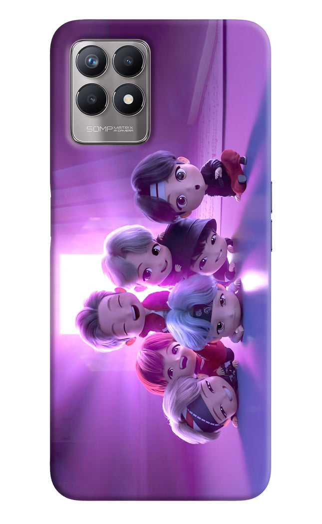 BTS Chibi Realme 8i Back Cover