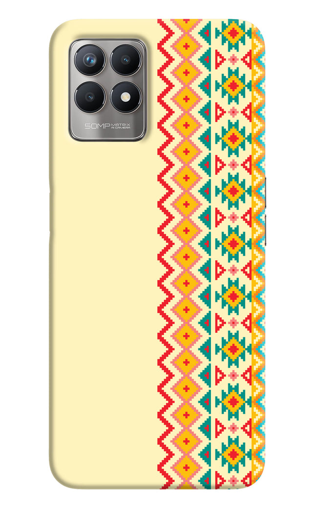 Ethnic Seamless Realme 8i Hard Case Back Cover by Casekaro