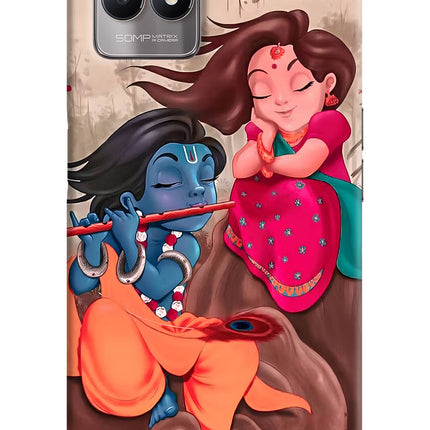 Radhe Krishna Realme 8i Back Cover