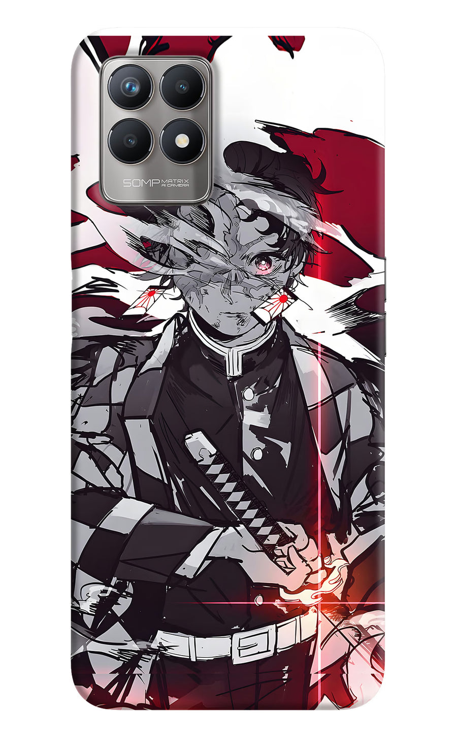 Demon Slayer Realme 8i Back Cover, Hard case