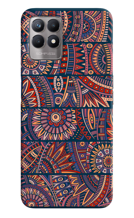 African Culture Design Realme 8i Back Cover