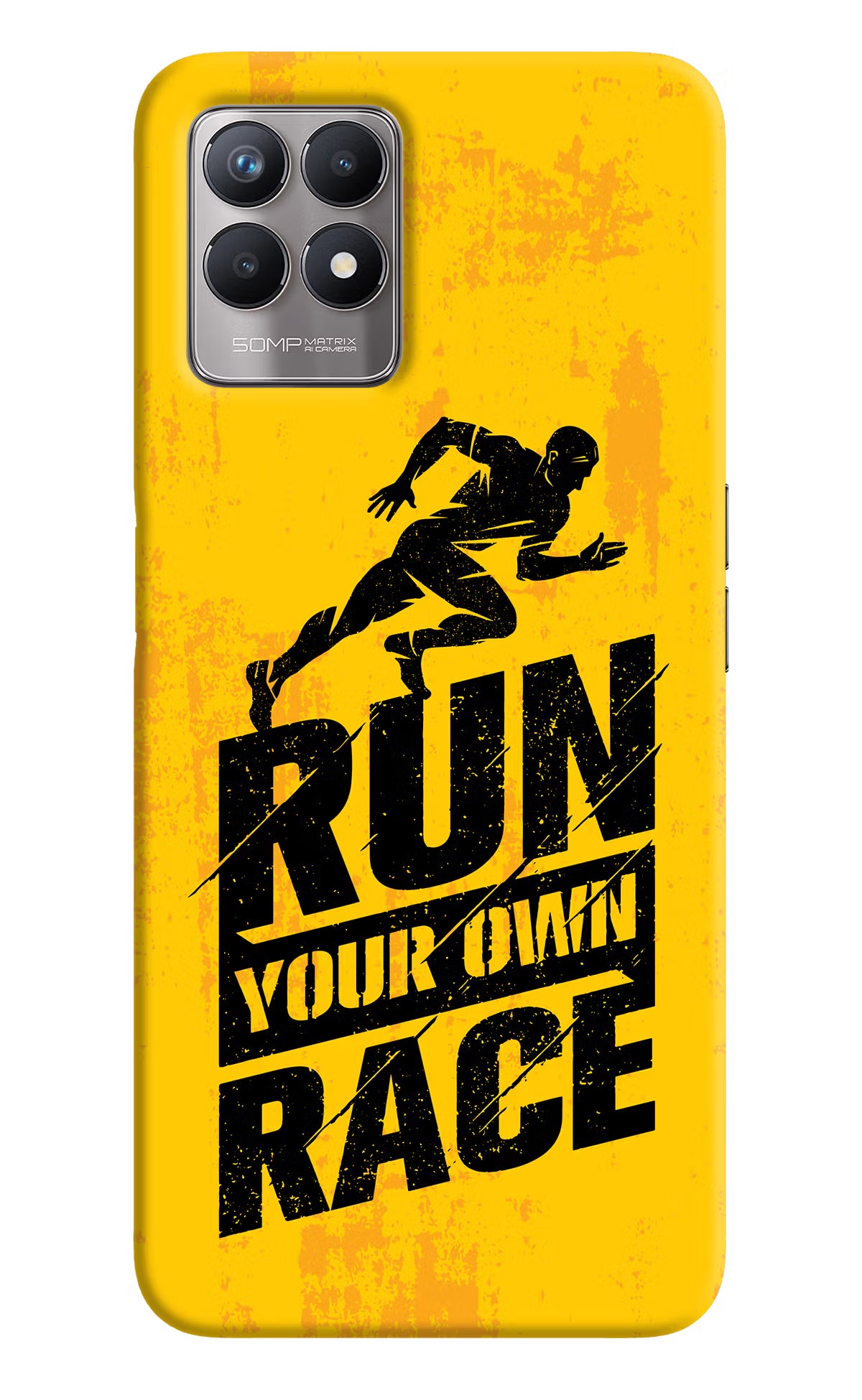 Run Your Own Race Realme 8i Back Cover