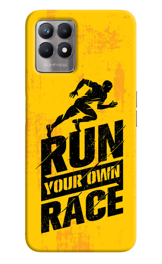 Run Your Own Race Realme 8i Back Cover
