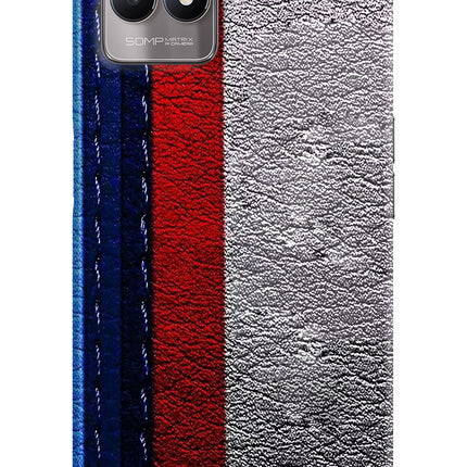 BMW Stripes Realme 8i Back Cover