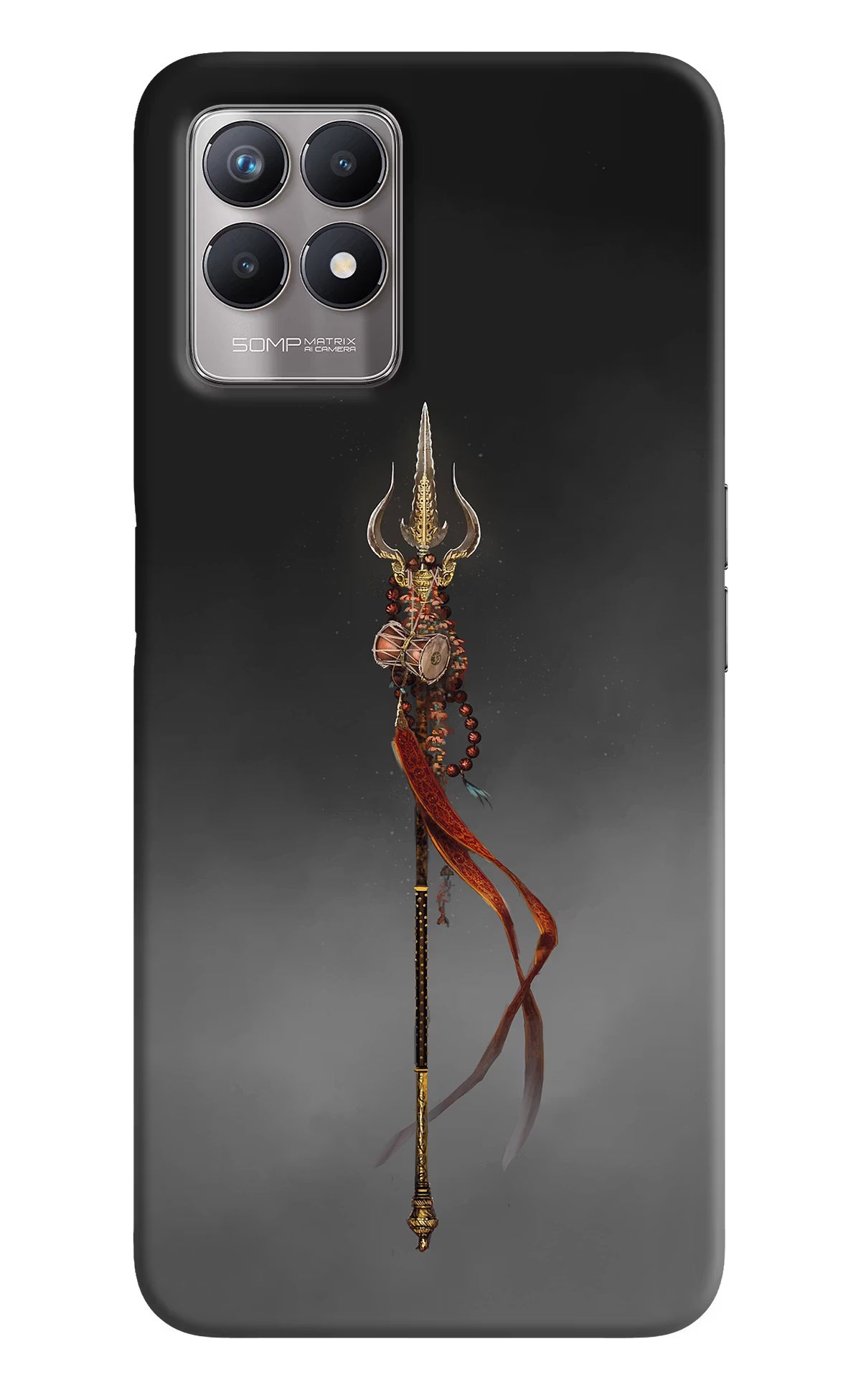 Shiv Trishul Realme 8i Back Cover